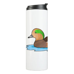 Illustration des Cartoon von Wildvögeln Thermosbecher