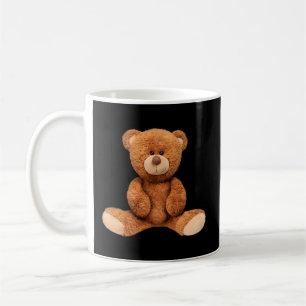 Illustration des echten Teddy-Bären Kaffeetasse
