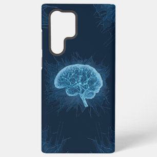 Illustration des Gehirnetzwerks - Neuronales Netzw Samsung Galaxy Hülle
