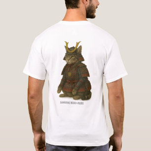 Illustration des gepanzerten Katzenkriegers T-Shirt