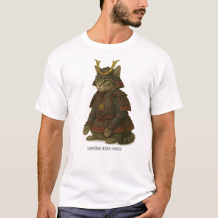 Illustration des gepanzerten Katzenkriegers T-Shirt