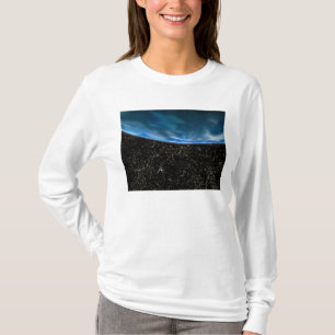 Illustration des Horizontes der Erde T-Shirt