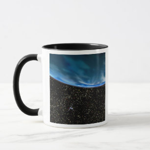 Illustration des Horizontes der Erde Tasse