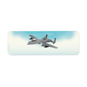 Illustration des militärischen Flugzeug A10