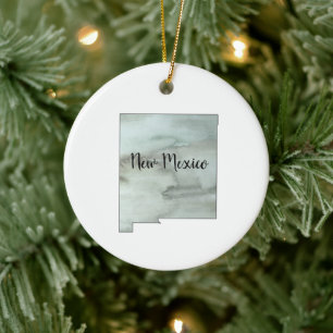 Illustration des neuen mexikanischen Staat Keramik Ornament