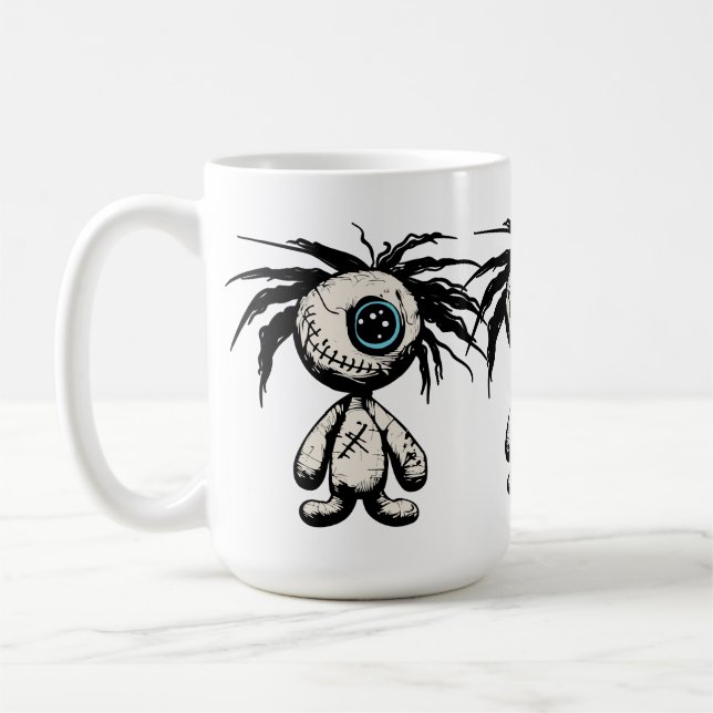Illustration des Niedlichen Voodoos Kaffeetasse (Links)