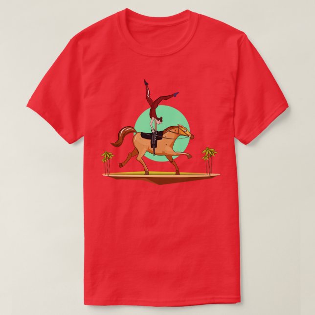 Illustration des Pferdeverlusts T-Shirt (Design vorne)