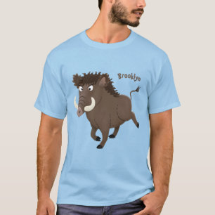 Illustration des Rasierapparats von Wildschweinen T-Shirt