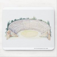 Illustration des römischen Amphitheatre
