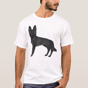 Illustration des Schwarzen Hirten T-Shirt