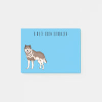 Illustration des sibirischen Husky-Cartoon