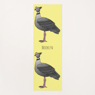 Illustration des südlichen Cartoon der Vogelscheuc Yogamatte