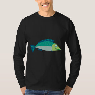 Illustration des Thunfischfangs T-Shirt