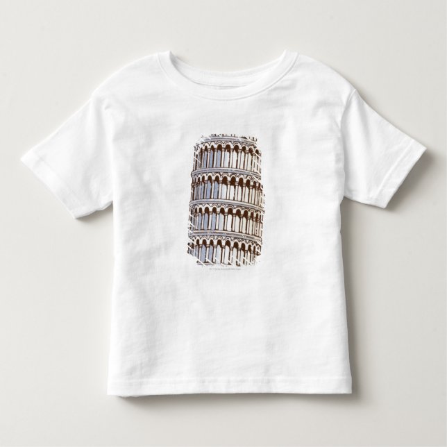 Illustration des Turms von Pisa Kleinkind T-shirt (Vorderseite)