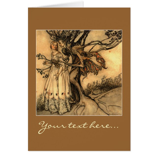 Illustration durch Arthur Rackham (Vorne)