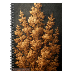 Illustration einer alten botanischen Holzschnitzer Notizblock