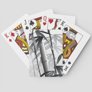 Illustration einer orientalischen Artmalerei Spielkarten