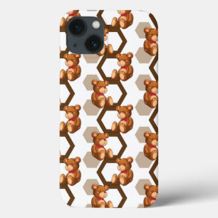 Illustration einer Reihe des Teddybären betreffen Case-Mate iPhone Hülle