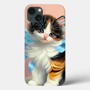 Illustration einer Vintage Calico-Katze Case-Mate iPhone Hülle