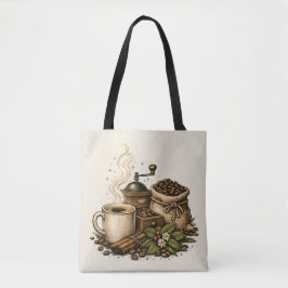 Illustration einer Vintage-Kaffeetasse