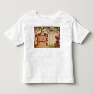 Illustration eines Alchemisten bei der Arbeit Kleinkind T-shirt