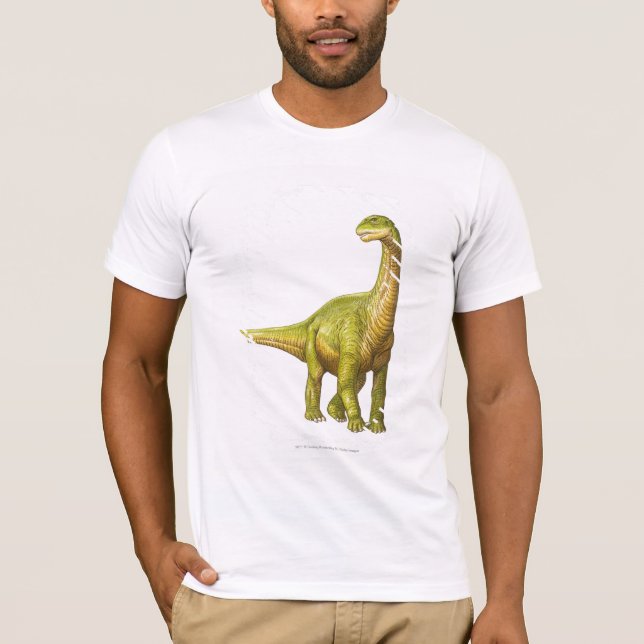 Illustration eines Camarasaurus T-Shirt (Vorderseite)