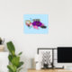 Illustration eines Loch Ness Monster Scuba Divers. Poster (Home Office)