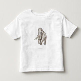 Illustration eines Mammuts Kleinkind T-shirt