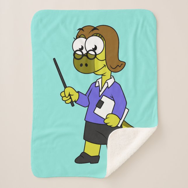 Illustration eines Pachycephalosaurus-Lehrers Sherpadecke (Vorderseite)