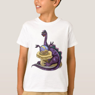 Illustration eines Plateosaurus Fortune Teller. T-Shirt