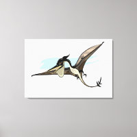 Illustration eines Pteranodon Dinosauriers.