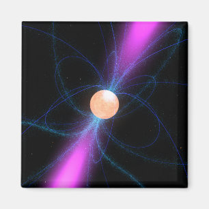 Illustration eines Pulsar 2 Magnet