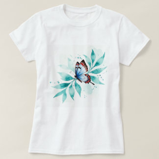 Illustration eines Schmetterlings T-Shirt