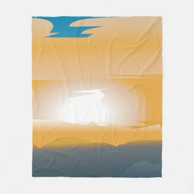 Illustration Fleecedecke (Vorderseite)