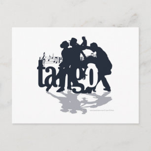 Illustration Freitag: Tango Postkarte
