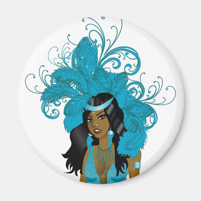 Illustration für das Karnevalskostüm von Las Vegas Magnet (Vorne)