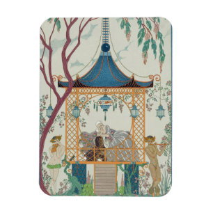 Illustration für "Fetes Galantes" von Paul Verlain Magnet