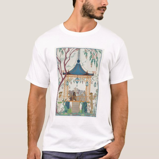 Illustration für "Partys Galantes" durch Paul T-Shirt (Vorderseite)