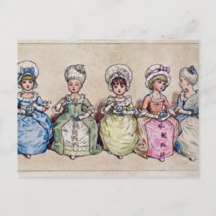 Illustration für "St.-Valentinstag", 1914 Feiertagspostkarte