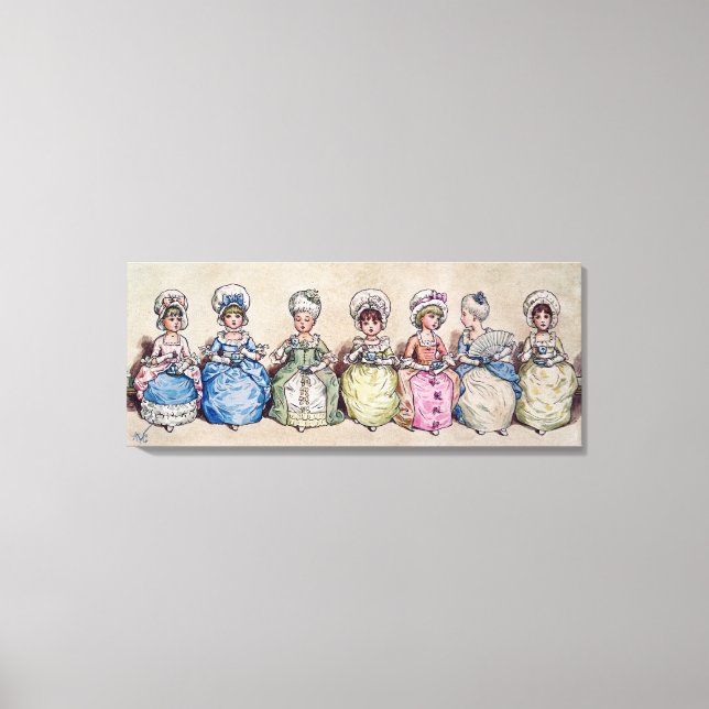 Illustration für 'St. Valentinstag", 1914 Leinwanddruck (Vorderseite)