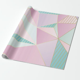 (Illustration) goldener Linienhintergrund, abstrak Geschenkpapier