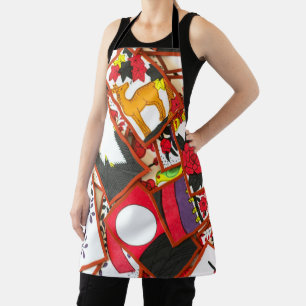 Illustration japanischer Spielkarten (Verschiedene Schürze