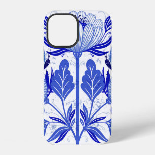 Illustration mit Schmetterlingen und Blumen isolie iPhone 12 Hülle