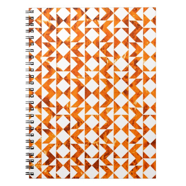 Illustration nahtlos boho geometrische Muster Isol Notizblock (Vorderseite)