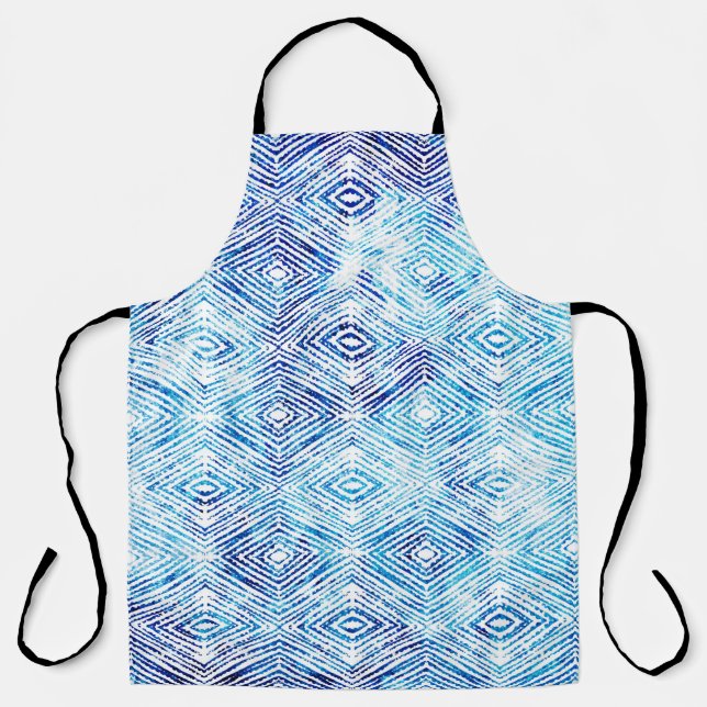 Illustration nahtlos boho geometrische Muster Isol Schürze (Vorderseite)