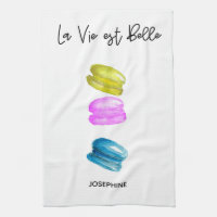 Illustration niedlicher Macarons