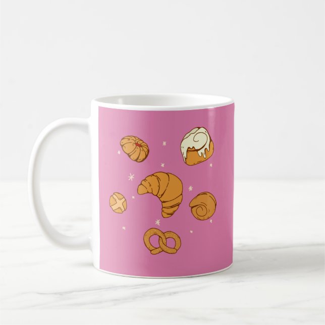Illustration of bread  kaffeetasse (Links)