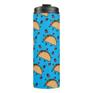 Illustration of tacos thermosbecher