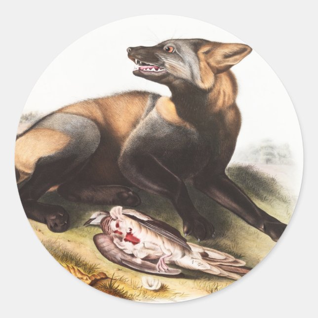 Illustration Runder Aufkleber (Vorderseite)