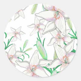 Illustration Runder Aufkleber